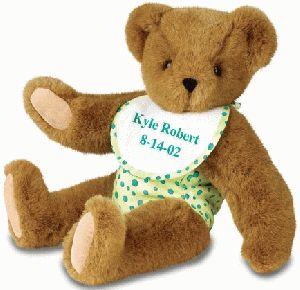 15" Baby Bear Green - New Baby Gifts