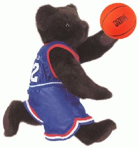 15" Basketball Bear