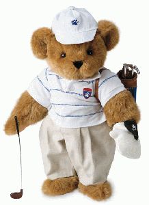 15" Golfer Boy Bear
