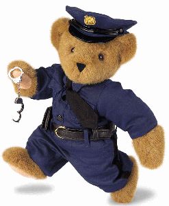 15" Police Officer Bear