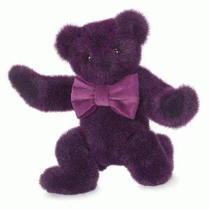 Purple Teddy Bear on Dear Teddy Bear   Cuddly Yours    Bears By Occasion  Love  Wedding