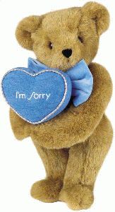 15" I'm Sorry Bear